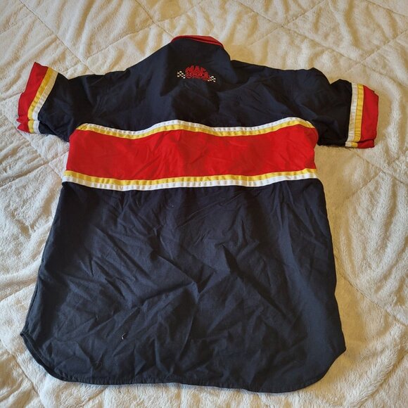 Vintage Mac Tools Mens Collar Shirt  M  Mechanic Racing - Picture 12 of 14